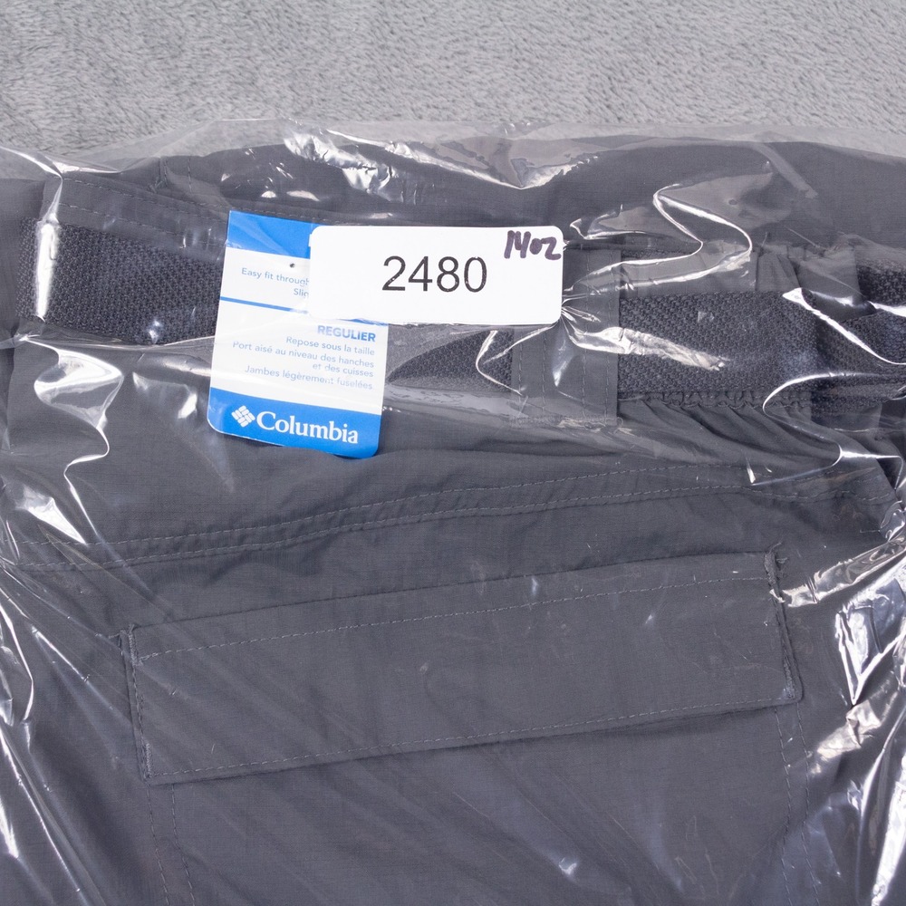 NWT Columbia Kestrel Trail Convertible Pants Mens 34x34 Grey Nylon UPF 50 - Picture 15 of 15